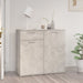 Servantă, gri beton, 80x36x75 cm, PAL - WALTI WALTI