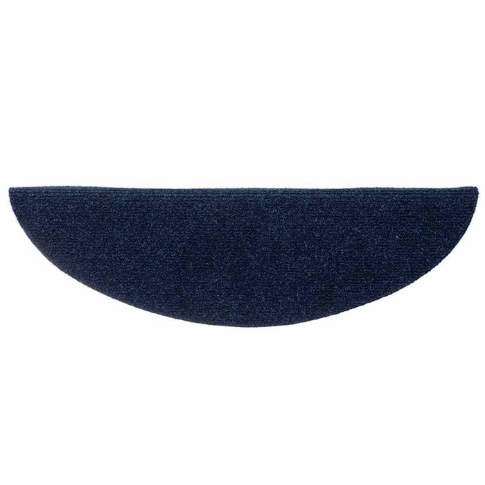 Covorașe autoadezive pentru scări, 5 buc., 56x17x3 cm, semirotunde, bleumarin WALTI