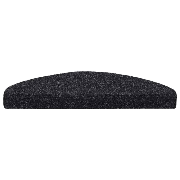 Covorașe autoadezive pentru scări, 5 buc., 65x21x4 cm, negru, semirotunde, mari WALTI