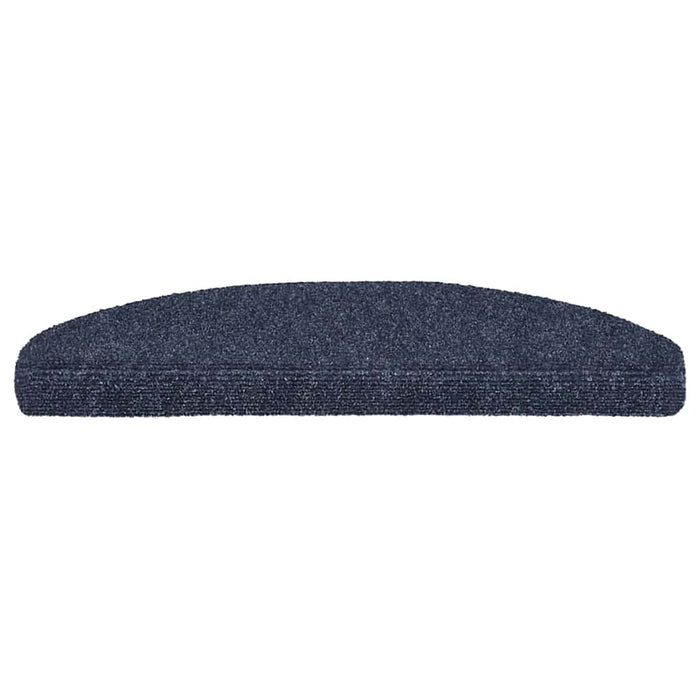 Covorașe autoadezive pentru scări, 10 buc., 65x21x4 cm, albastru, semirotunde, mari - WALTI WALTI