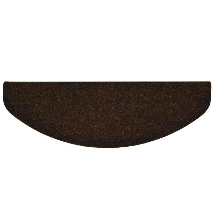 Covorașe autoadezive pentru scări, 5 buc., 65x21x4 cm, maro, semirotunde, mari - WALTI WALTI