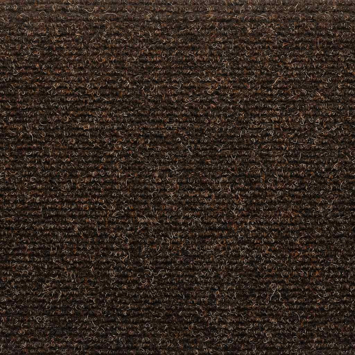 Covorașe pentru scări autoadezive, 10 buc., 65x21x4 cm, maro, semirotunde, mari - WALTI WALTI