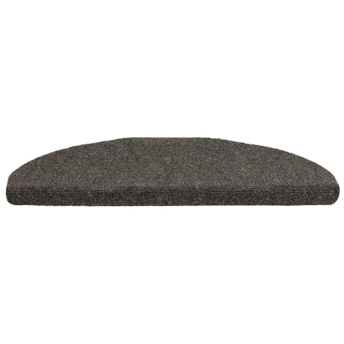 Covorașe pentru scări autoadezive, 5 buc., 65x21x4 cm, antracit, semirotunde, mari WALTI