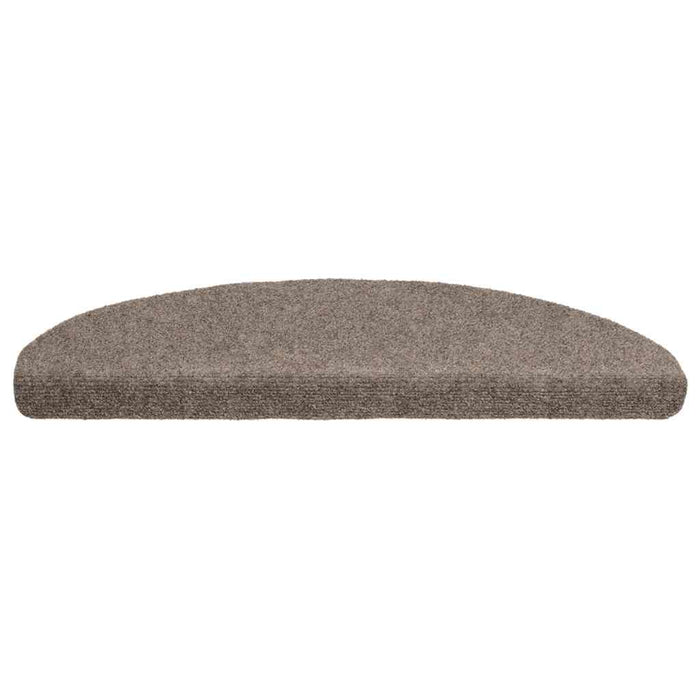 Covorașe autoadezive pentru scări, 5 buc., 65x21x4 cm, bej, semirotunde, mari WALTI