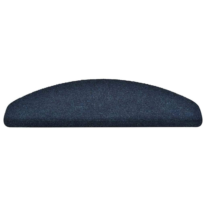 Covorașe autoadezive pentru scări, 5 buc., 65x21x4 cm, bleumarin, semirotunde, mari - WALTI WALTI