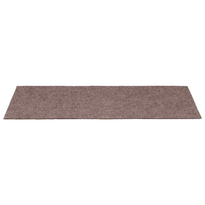 Covorașe autoadezive pentru scări, 5 buc., 65x21x4 cm, margini dreptunghiulare, maro deschis WALTI