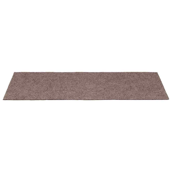 Covorașe autoadezive pentru scări, 10 buc., 65x21x4 cm, margini dreptunghiulare, maro deschis WALTI