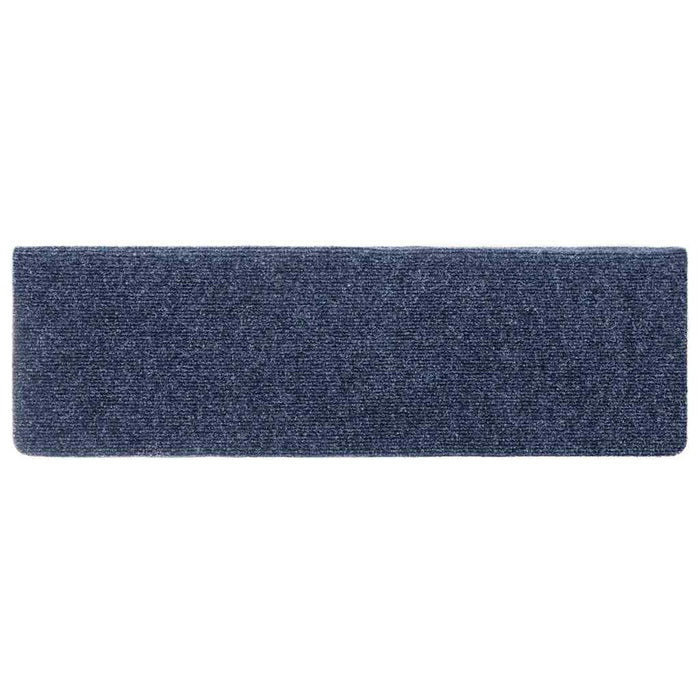 Covorașe autoadezive pentru scări, 10 buc., 65x21x4 cm, antracit, cu margine dreptunghiulară WALTI