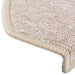 Covorașe pentru scări, 10 buc., 65x24x4 cm, semirotunde, maro taupe, mari - WALTI WALTI