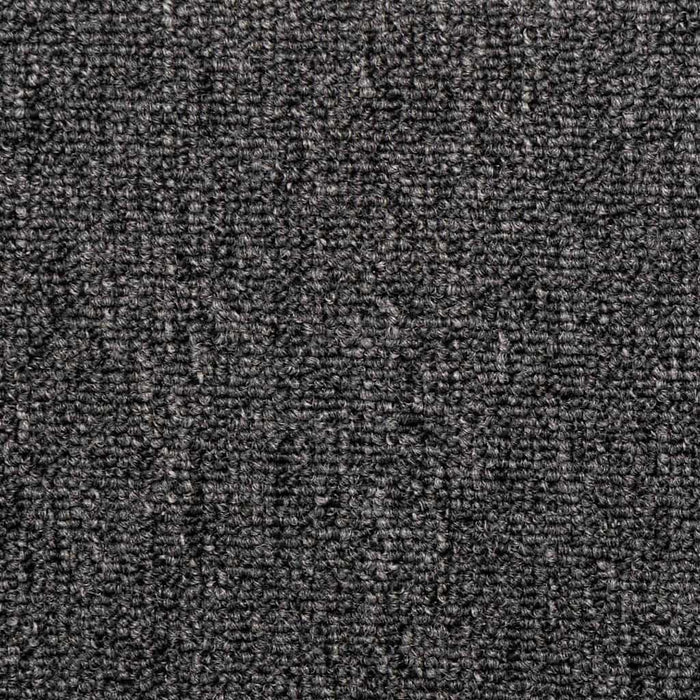 Covorașe pentru scări, 10 buc., 65x21x4 cm, antracit, cu margini dreptunghiulare WALTI