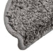 Covorașe pentru scări, 10 buc., 56x17x3 cm, gri, semirotunde - WALTI WALTI