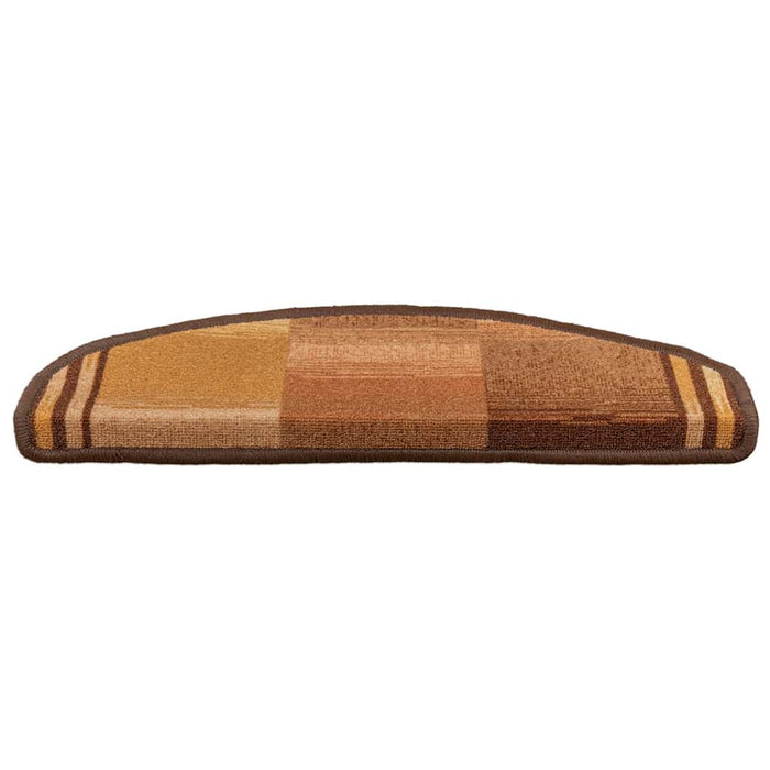 Covorașe pentru scări autoadezive, 5 buc., maro, 65x21x4 cm - WALTI WALTI