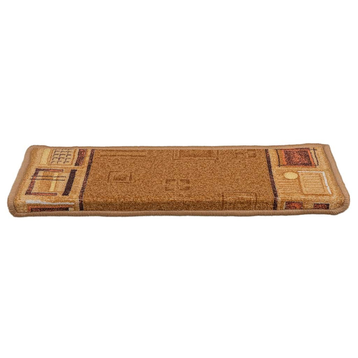 Covorașe scări autoadezive ,5 buc., bej ,65x21x4 cm - WALTI WALTI