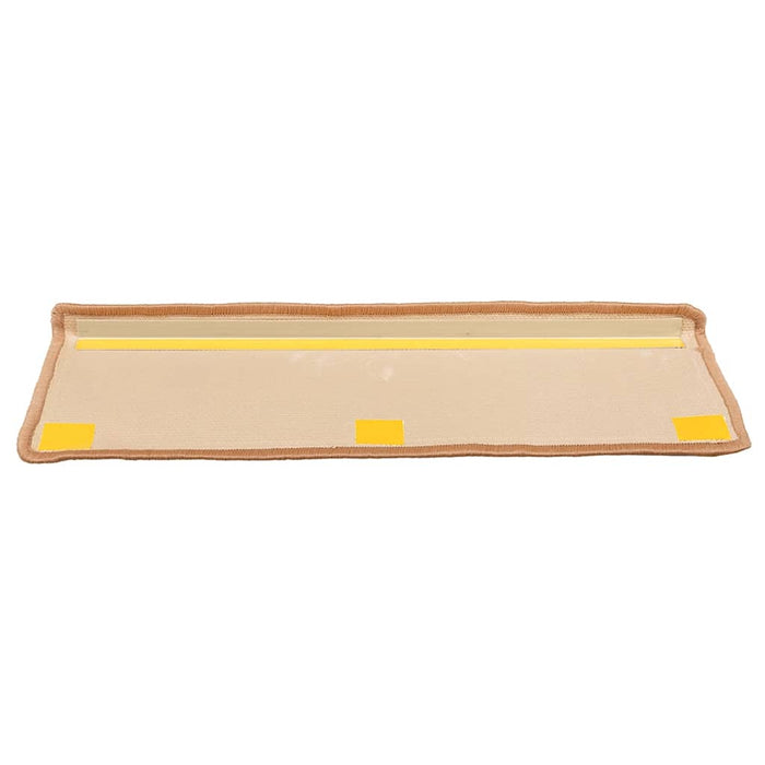 Covorașe scări autoadezive ,5 buc., bej ,65x21x4 cm - WALTI WALTI
