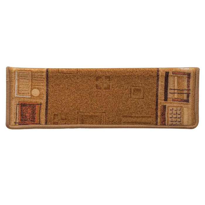 Covorașe pentru scări autoadezive, 10 buc., bej, 65x21x4 cm - WALTI WALTI