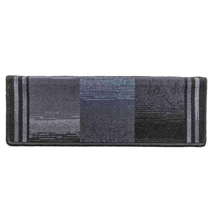 Covorașe de scări autoadezive, 10 buc., negru și gri, 65x21x4cm - WALTI WALTI
