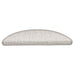 Covoraș scări autoadeziv aspect sisal 15 buc. platină 56x17x3cm - WALTI WALTI
