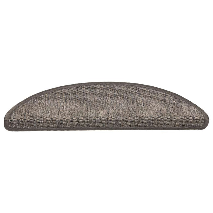 Covoraș scări autoadeziv 15 buc gri/bej 56x17x3cm aspect sisal WALTI