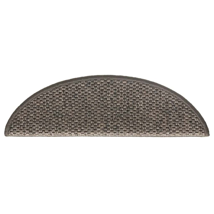 Covoraș scări autoadeziv 15 buc gri/bej 56x17x3cm aspect sisal WALTI