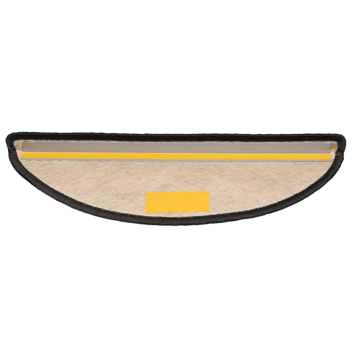 Covorașe scări autoadezive 15 buc antracit 56x17x3 aspect sisal - WALTI WALTI