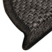 Covorașe scări autoadezive 15 buc antracit 56x17x3 aspect sisal - WALTI WALTI