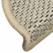Covorașe scări autoadezive 15 buc. verde 56x17x3cm aspect sisal - WALTI WALTI