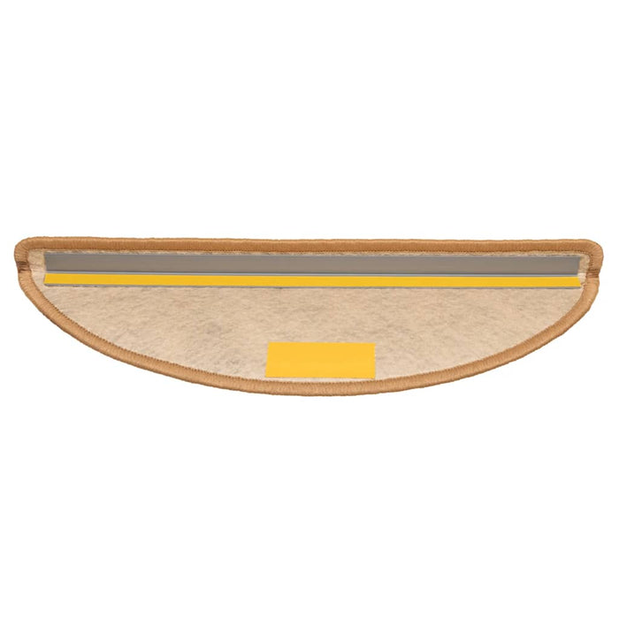 Covorașe scări autoadezive 15 buc. sisal 56x17x3 aspect sisal - WALTI WALTI