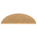 Covorașe scări autoadezive 15 buc. sisal 56x17x3 aspect sisal - WALTI WALTI