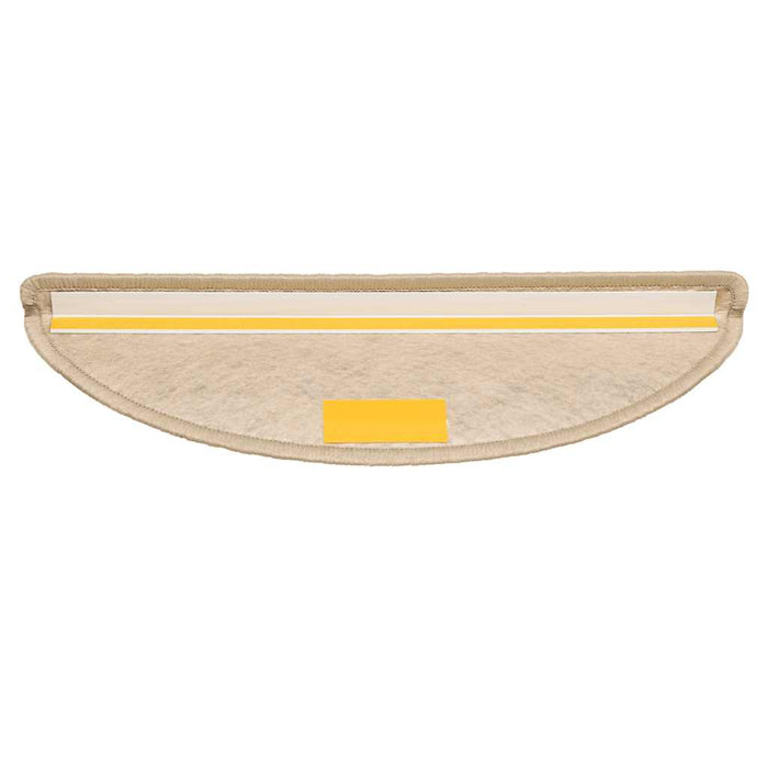 Covorașe scări autoadezive 15 buc. nisipiu 56x17x3 aspect sisal WALTI