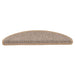 Covorașe scări autoadezive 15 buc. bej deschis 56x17x3cm sisal - WALTI WALTI