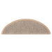 Covorașe scări autoadezive 15 buc. bej deschis 56x17x3cm sisal - WALTI WALTI