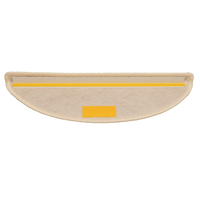 Covorașe scări autoadezive 15 buc berber 56x17x3cm aspect sisal WALTI