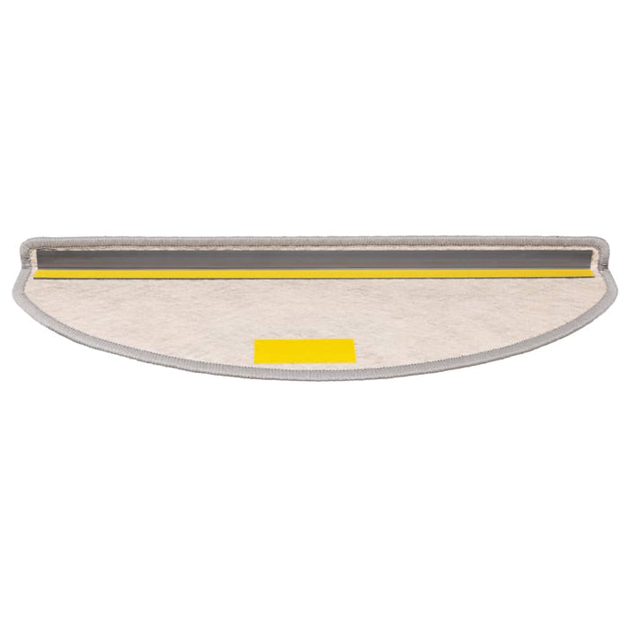 Covoraș scări autoadeziv 15 buc platină 65x21x4 cm aspect sisal WALTI