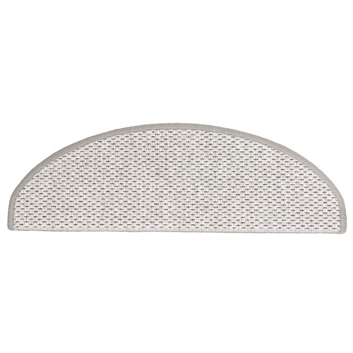 Covoraș scări autoadeziv 15 buc platină 65x21x4 cm aspect sisal WALTI