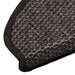 Covorașe scări autoadezive, 15 buc. gri 65x21x4cm, aspect sisal - WALTI WALTI