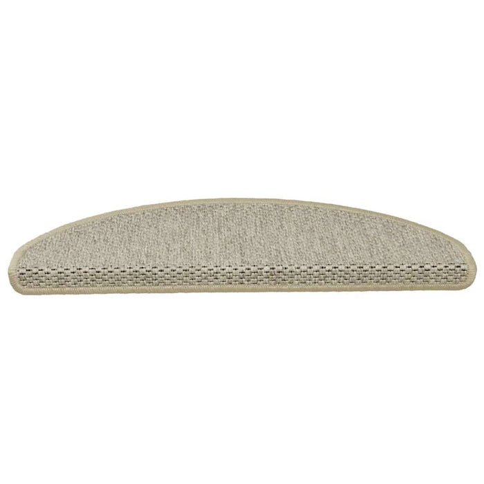Covorașe scări autoadezive, 15 buc. verde 65x21x4 cm, sisal WALTI