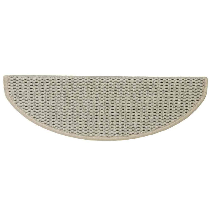 Covorașe scări autoadezive, 15 buc. verde 65x21x4 cm, sisal WALTI