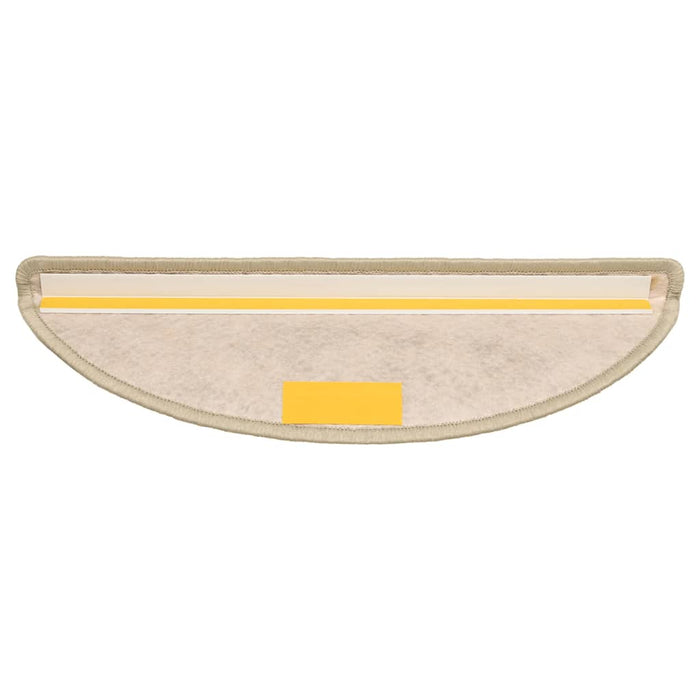 Covorașe scări autoadezive, 15 buc. verde 65x21x4 cm, sisal WALTI