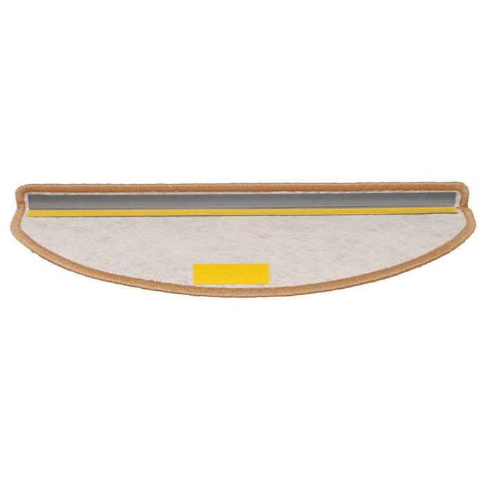 Covorașe scări autoadezive, 15 buc. portocaliu 65x21x4cm, sisal WALTI