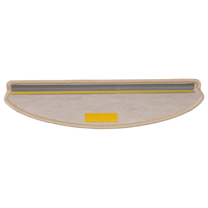 Covorașe scări autoadezive 15 buc. bej deschis 65x21x4cm sisal - WALTI WALTI