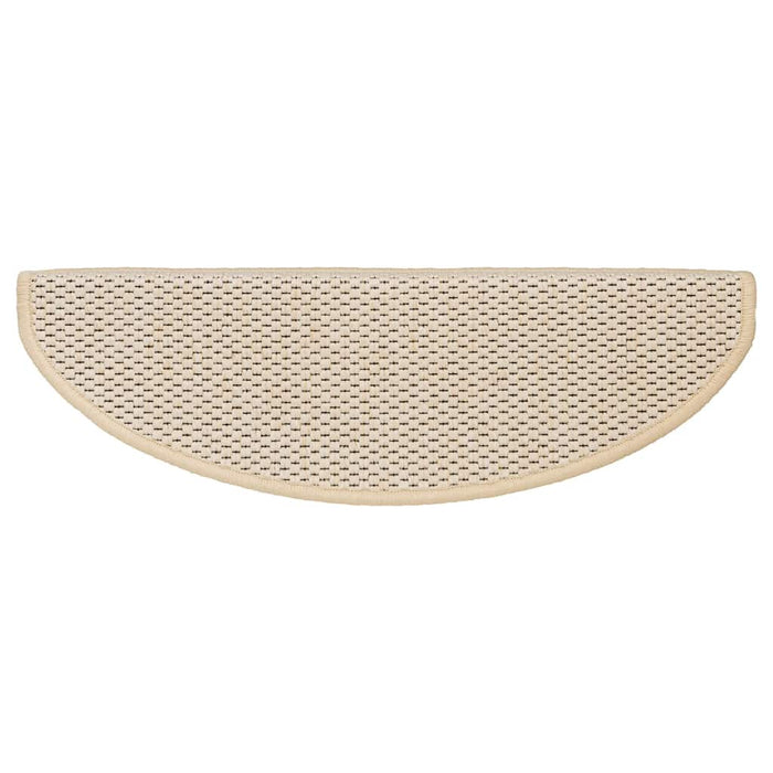 Covorașe scări autoadezive, 15 buc., berber, 65x21x4 cm, sisal - WALTI WALTI