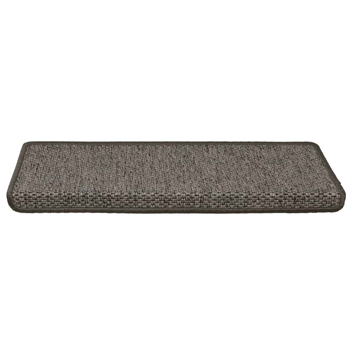 Covoraș scări autoadeziv 15 buc. gri&bej 65x21x4cm aspect sisal - WALTI WALTI