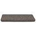 Covoraș scări autoadeziv 15 buc. gri&bej 65x21x4cm aspect sisal - WALTI WALTI