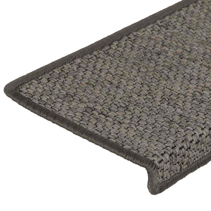 Covoraș scări autoadeziv 15 buc. gri&bej 65x21x4cm aspect sisal - WALTI WALTI