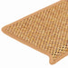 Covorașe scări autoadezive, 15 buc. aspect sisal, 65x21x4cm sisal - WALTI WALTI