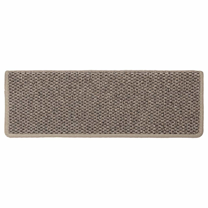 Covorașe scări autoadezive, 15 buc. bej 65x21x4 cm aspect sisal - WALTI WALTI