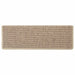 Covorașe scări autoadezive 15buc nisipiu 65x21x4cm aspect sisal - WALTI WALTI
