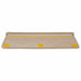 Covorașe scări autoadezive 15buc nisipiu 65x21x4cm aspect sisal - WALTI WALTI