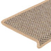 Covorașe scări autoadezive 15 buc. bej deschis 65x21x4 cm sisal - WALTI WALTI