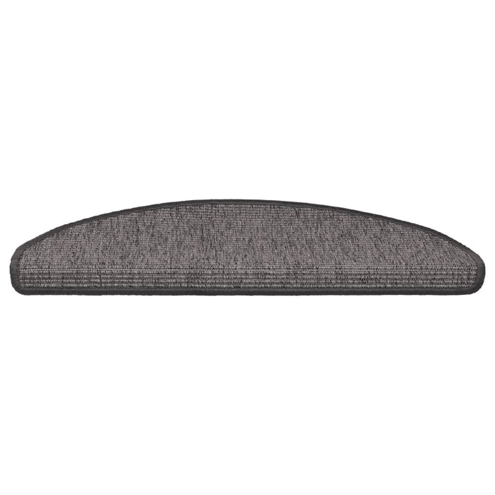 Covorașe pentru scări, 15 buc., 65x21x4 cm, bej și gri, semirotunde, mari - WALTI WALTI